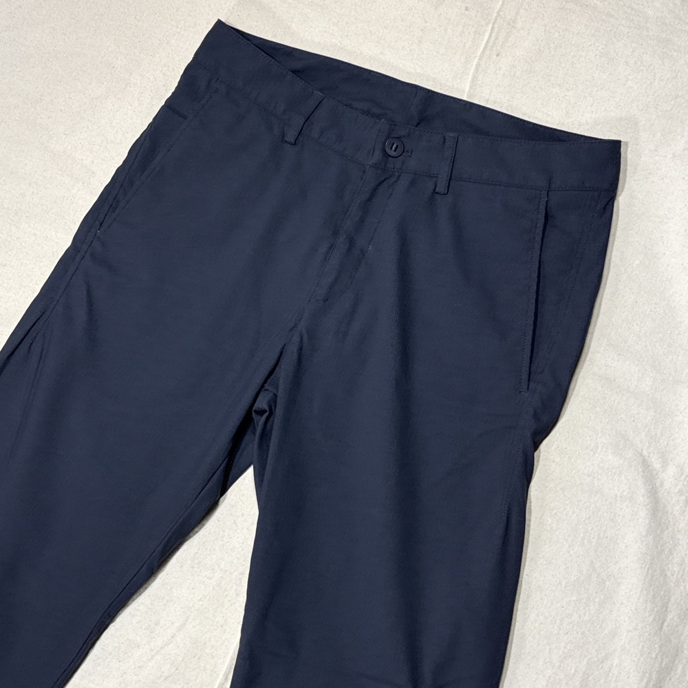 Outlier NYC F Cloth Pants 31 x 28 Mens Slim Chino Navy Blue